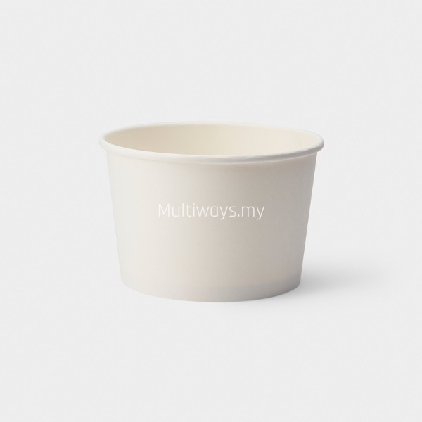 MP 85 - 30oz Paper Container (Plain White)